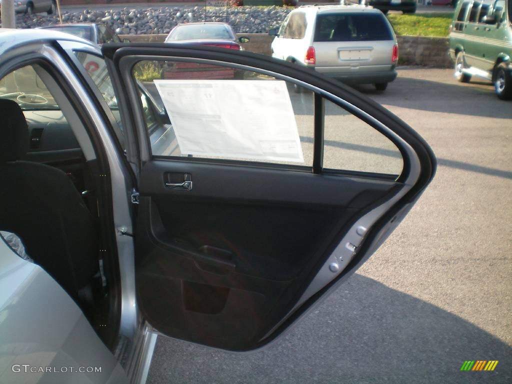2010 Lancer RALLIART AWD - Apex Silver Metallic / Black photo #21