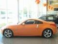 2007 Solar Orange Pearl Nissan 350Z Touring Coupe  photo #2
