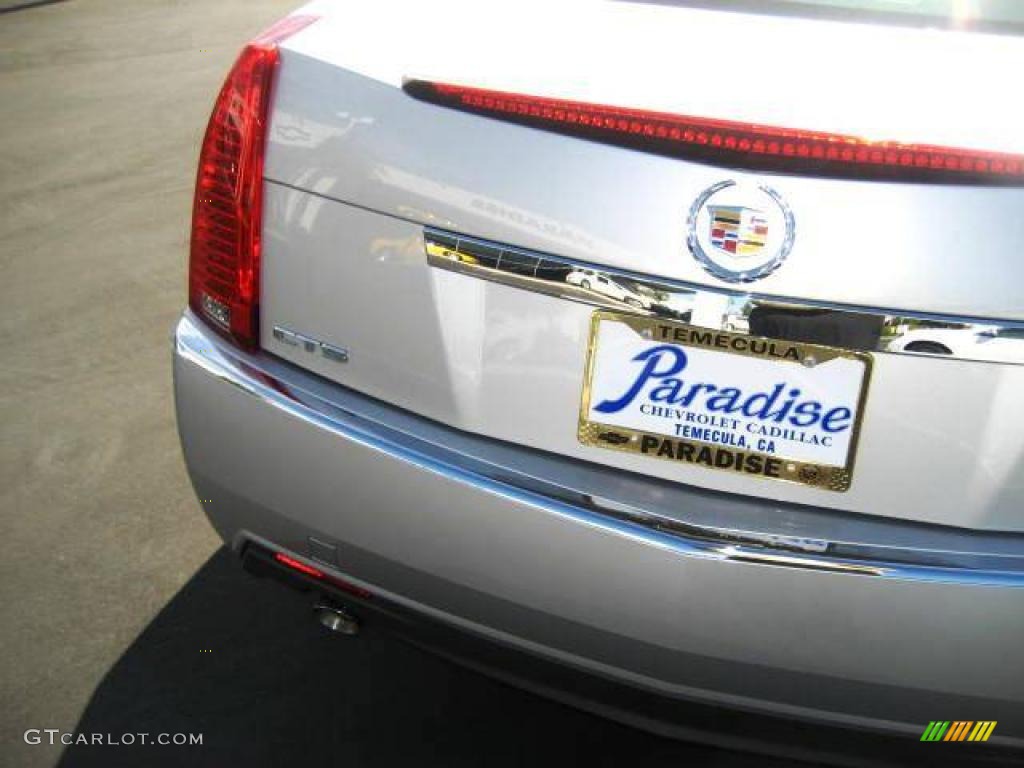 2009 CTS Sedan - Radiant Silver / Ebony photo #11