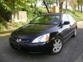 2003 Nighthawk Black Pearl Honda Accord EX V6 Sedan  photo #6