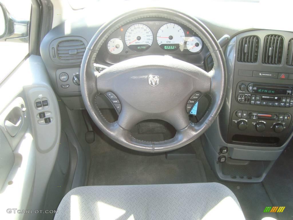 2006 Grand Caravan SXT - Bright Silver Metallic / Medium Slate Gray photo #6