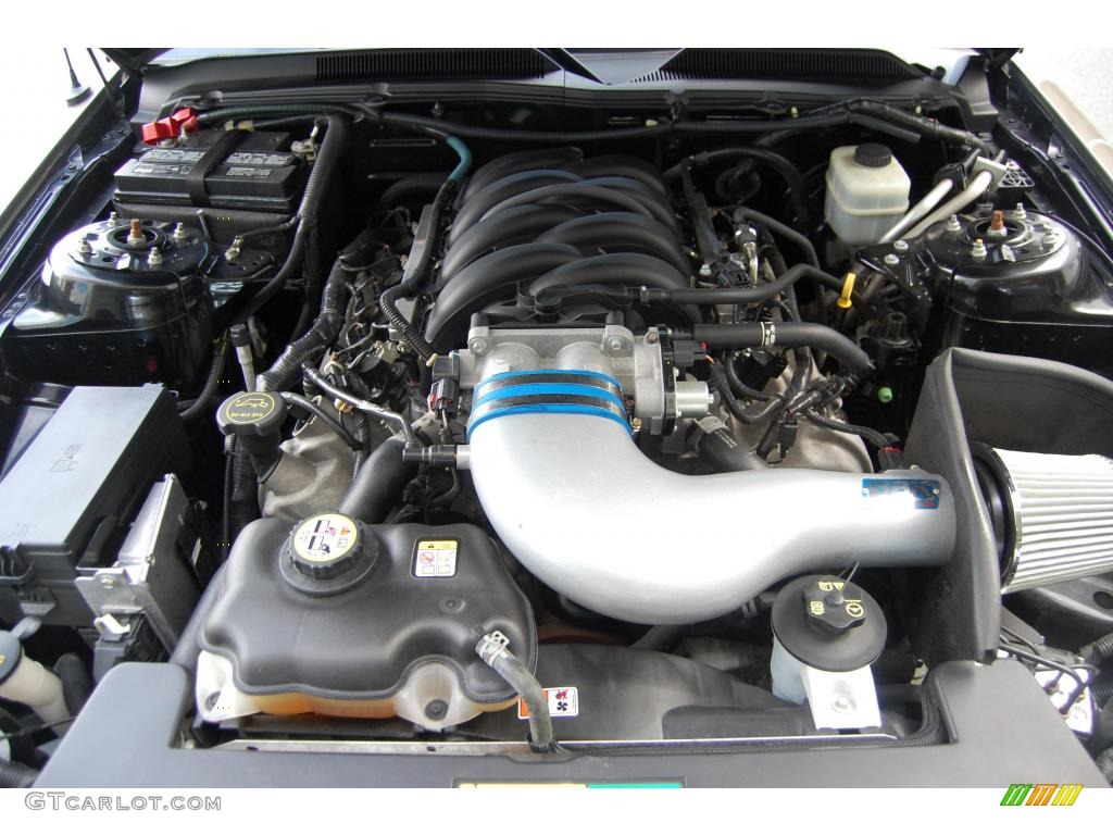 2006 Mustang GT Premium Coupe - Black / Light Parchment photo #9