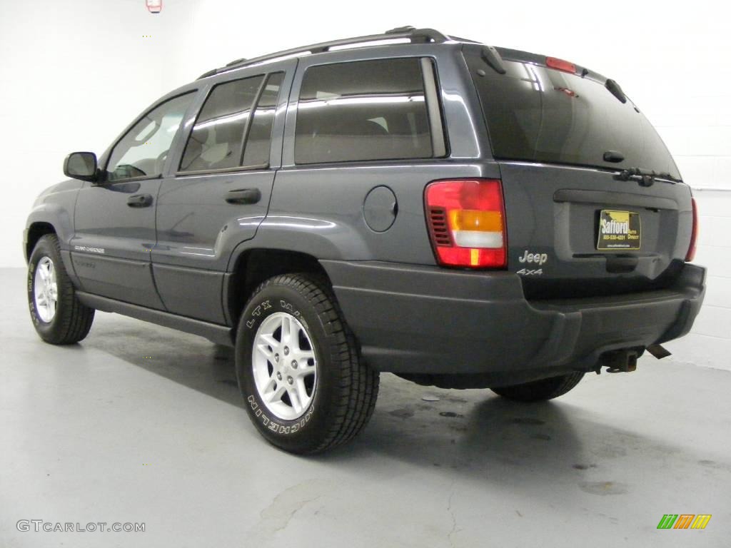 2004 Grand Cherokee Laredo 4x4 - Graphite Metallic / Taupe photo #6