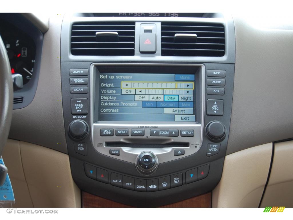 2006 Accord EX-L V6 Sedan - Nighthawk Black Pearl / Ivory photo #13