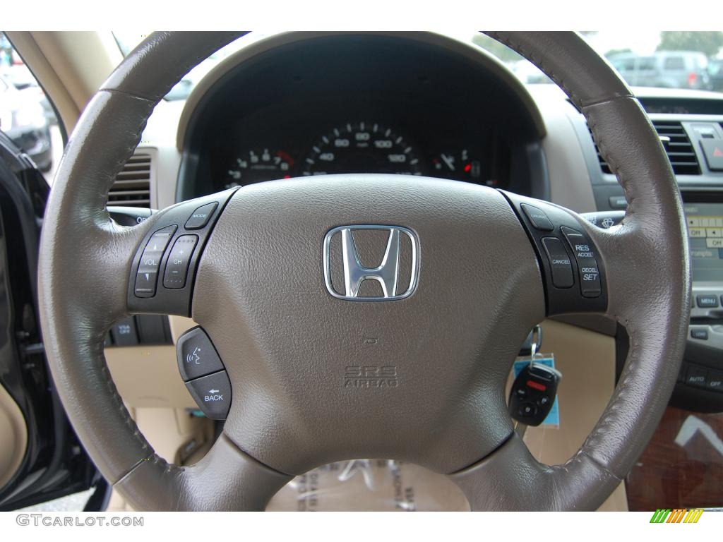 2006 Accord EX-L V6 Sedan - Nighthawk Black Pearl / Ivory photo #19