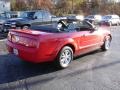 2007 Torch Red Ford Mustang V6 Premium Convertible  photo #6