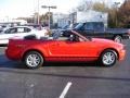 2007 Torch Red Ford Mustang V6 Premium Convertible  photo #7
