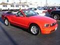2007 Torch Red Ford Mustang V6 Premium Convertible  photo #8