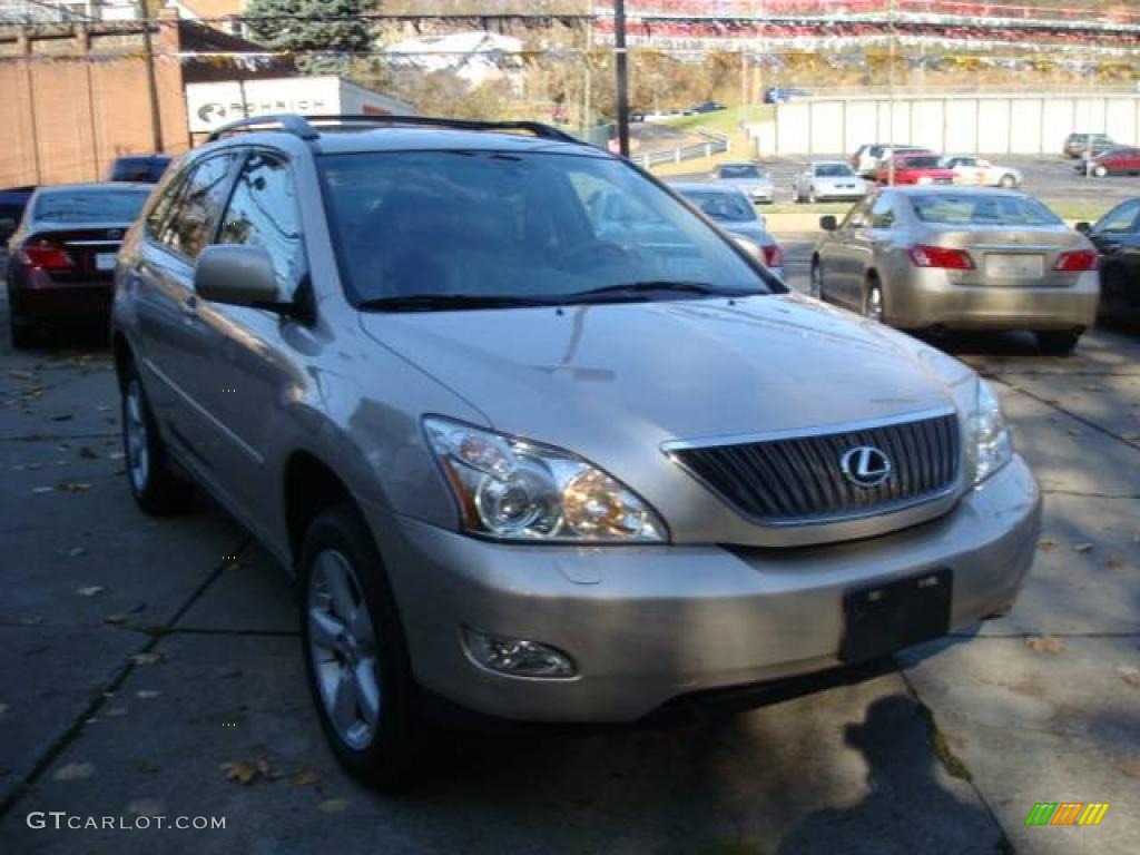 2007 RX 350 AWD - Savannah Beige Metallic / Ivory photo #5