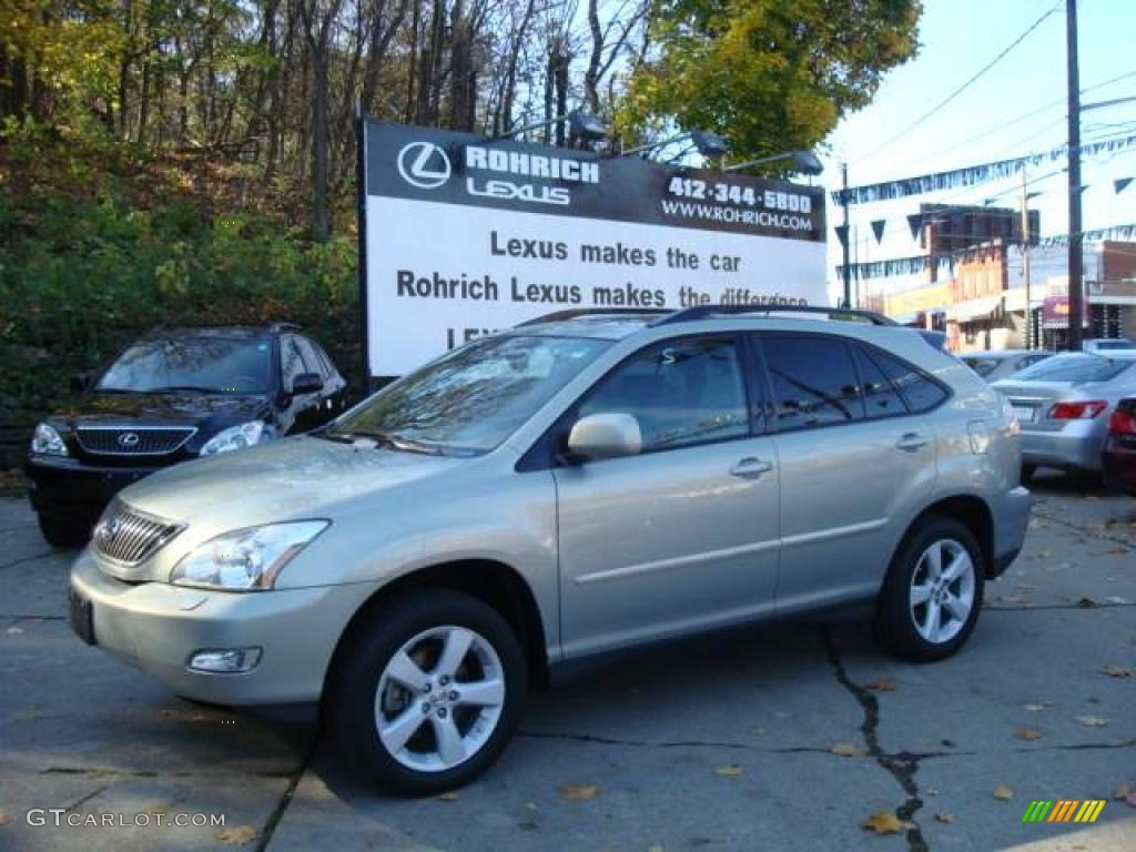 2007 RX 350 AWD - Bamboo Green Pearl / Ivory photo #1