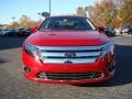 2010 Sangria Red Metallic Ford Fusion SE  photo #7