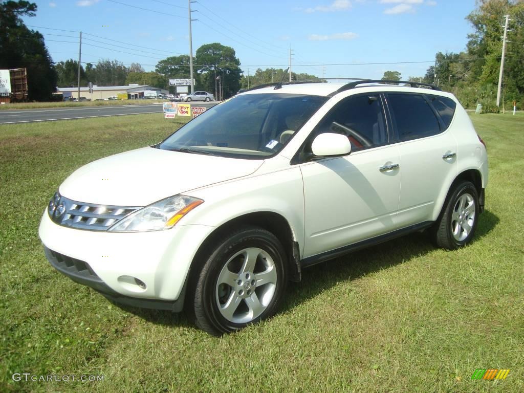 Glacier Pearl White Nissan Murano