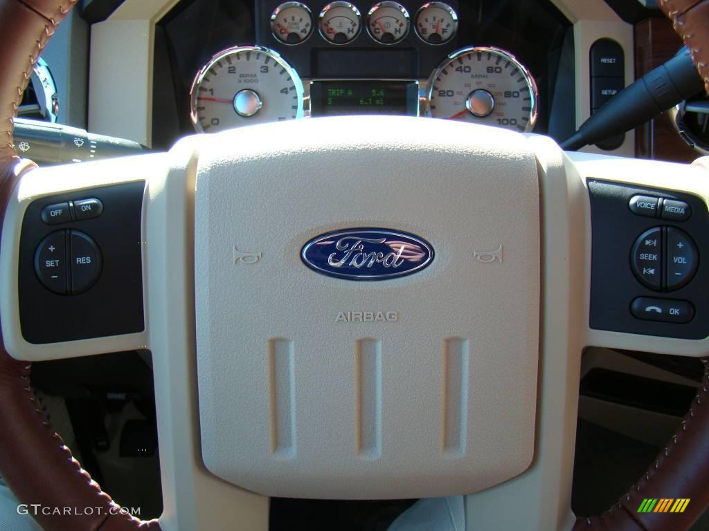 2010 F250 Super Duty King Ranch Crew Cab 4x4 - Black / Chaparral Leather photo #31