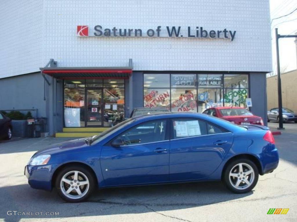 2007 G6 V6 Sedan - Electric Blue Metallic / Ebony photo #1