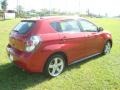 2009 Red Hot Metallic Pontiac Vibe 2.4  photo #9