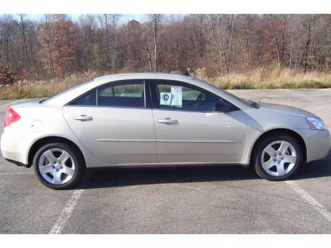 2009 Gold Mist Metallic Pontiac G6 Sedan #10935733 | GTcarlot.com