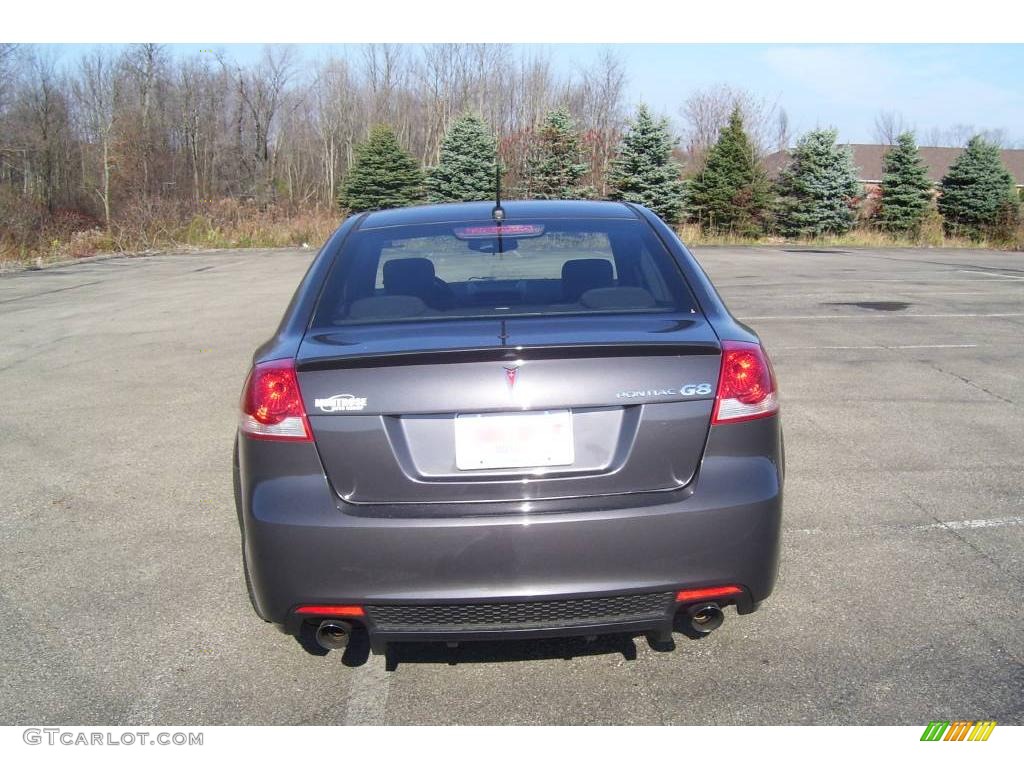 2009 G8 Sedan - Magnetic Gray Metallic / Onyx photo #4