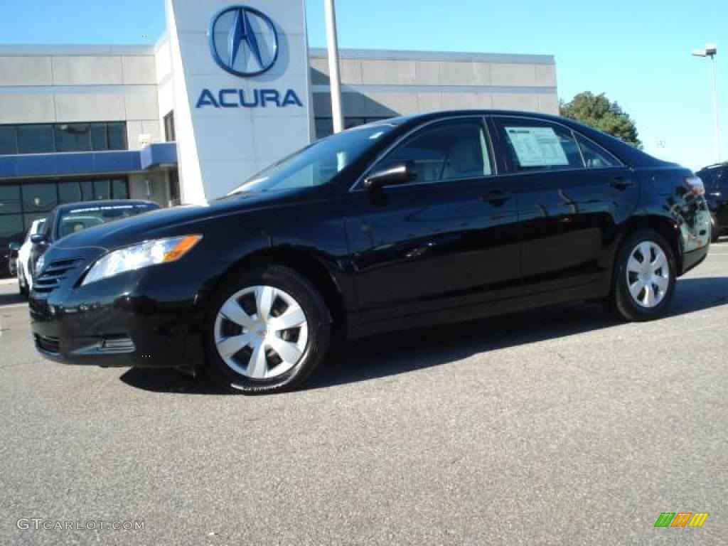 2008 Camry LE - Black / Ash photo #2