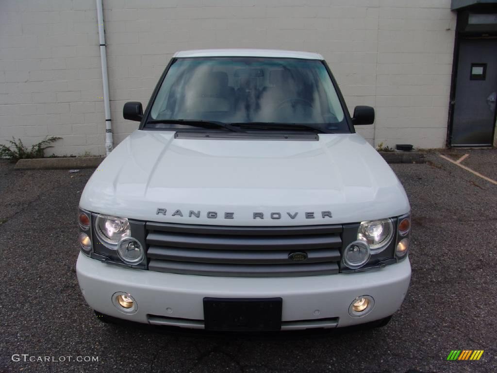 2004 Range Rover HSE - Chawton White / Sand/Jet Black photo #7