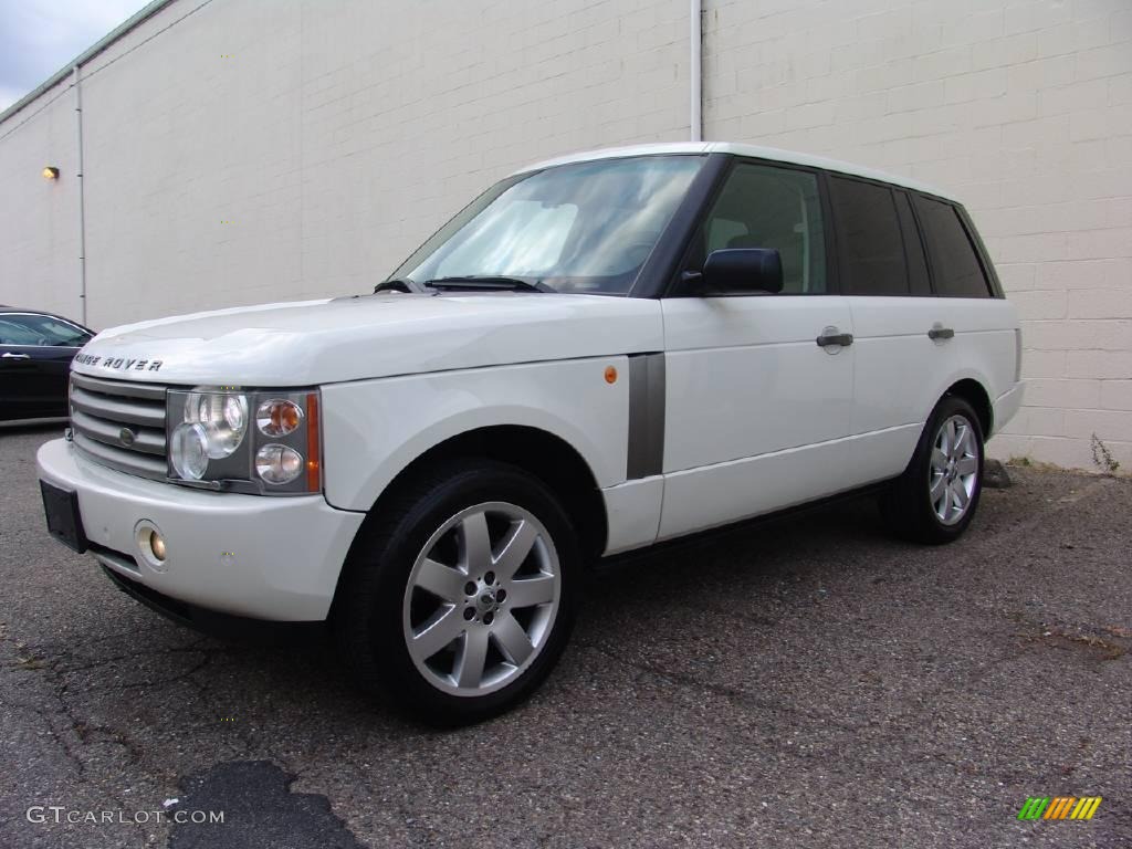 2004 Range Rover HSE - Chawton White / Sand/Jet Black photo #12