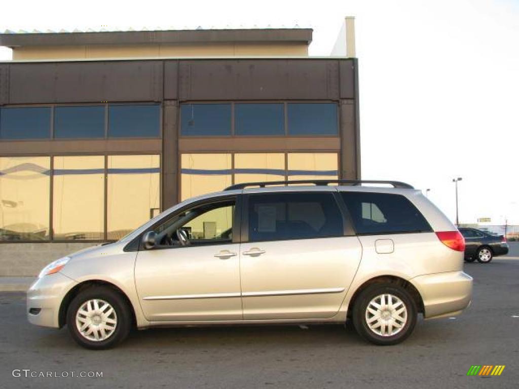 2008 Sienna LE - Silver Shadow Pearl / Stone photo #1