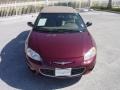 2001 Dark Garnet Red Pearlcoat Chrysler Sebring LXi Convertible  photo #8