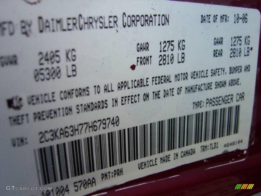2007 300 C HEMI - Inferno Red Crystal Pearlcoat / Dark Slate Gray/Light Graystone photo #31