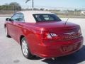 2008 Inferno Red Crystal Pearl Chrysler Sebring Limited Convertible  photo #4