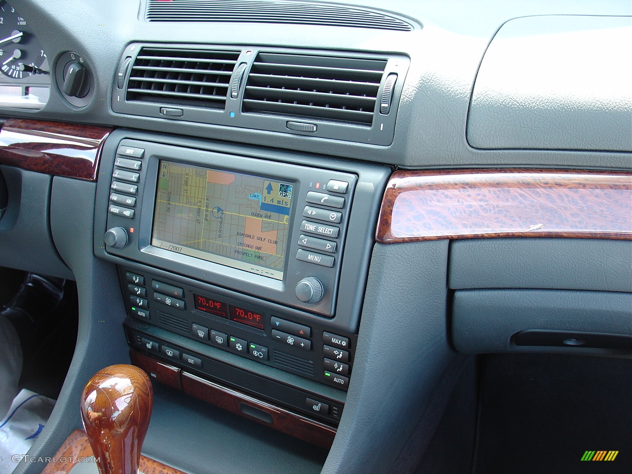 2001 7 Series 740i Sedan - Black / Black photo #17