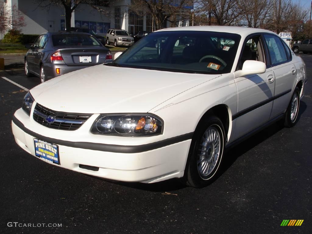 2001 Impala  - White / Medium Gray photo #1
