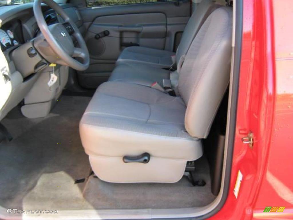 2005 Ram 1500 ST Regular Cab - Flame Red / Taupe photo #3