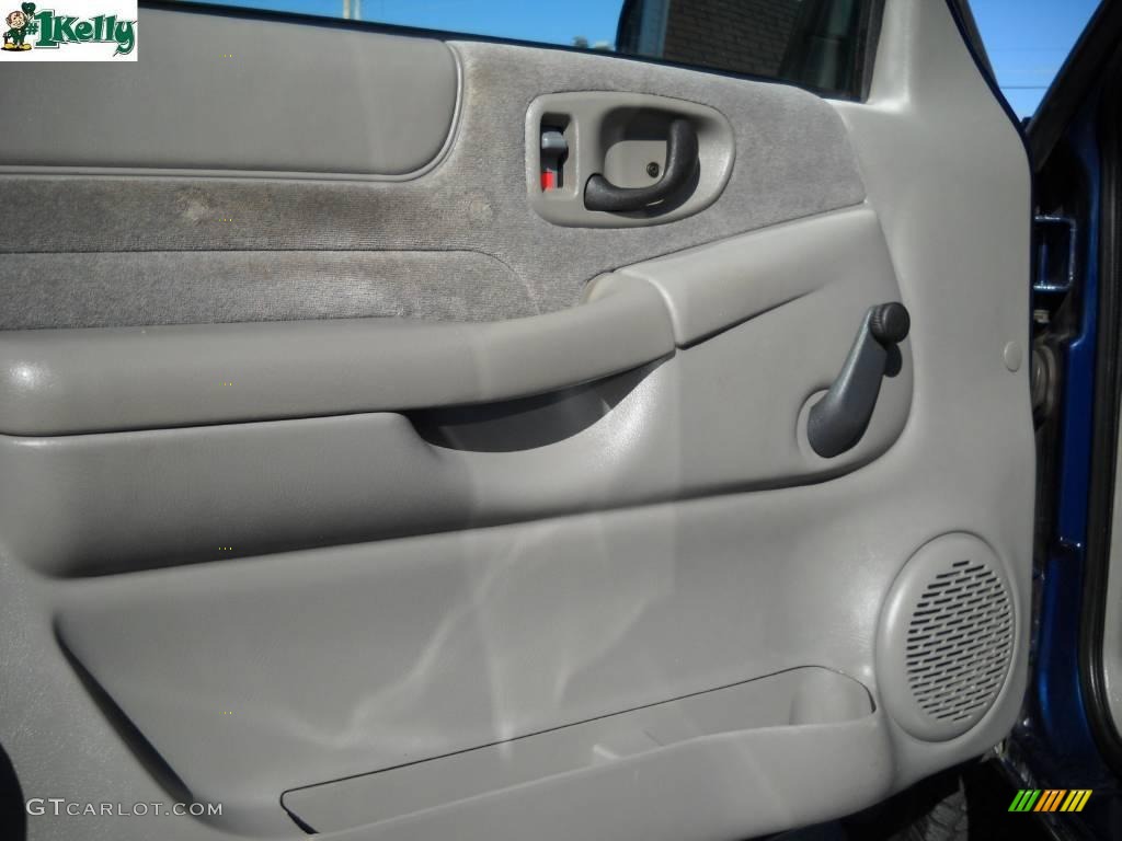 2000 Sonoma SLS Sport Extended Cab - Indigo Blue Metallic / Pewter photo #7