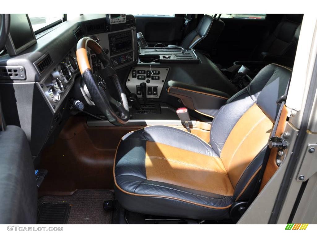 2006 H1 Alpha Wagon - Metallic Pewter / Ebony/Brown photo #7