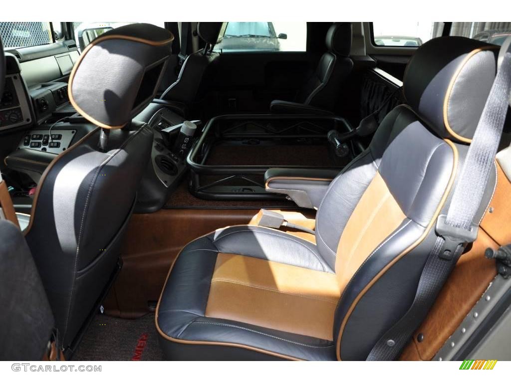 2006 H1 Alpha Wagon - Metallic Pewter / Ebony/Brown photo #8