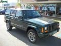 2001 Forest Green Pearlcoat Jeep Cherokee Classic 4x4  photo #1