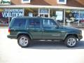 2001 Forest Green Pearlcoat Jeep Cherokee Classic 4x4  photo #2