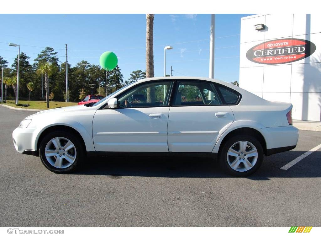 2005 Outback 3.0 R Sedan - Satin White Pearl / Taupe photo #4