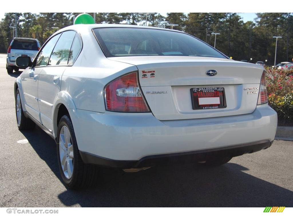 2005 Outback 3.0 R Sedan - Satin White Pearl / Taupe photo #5