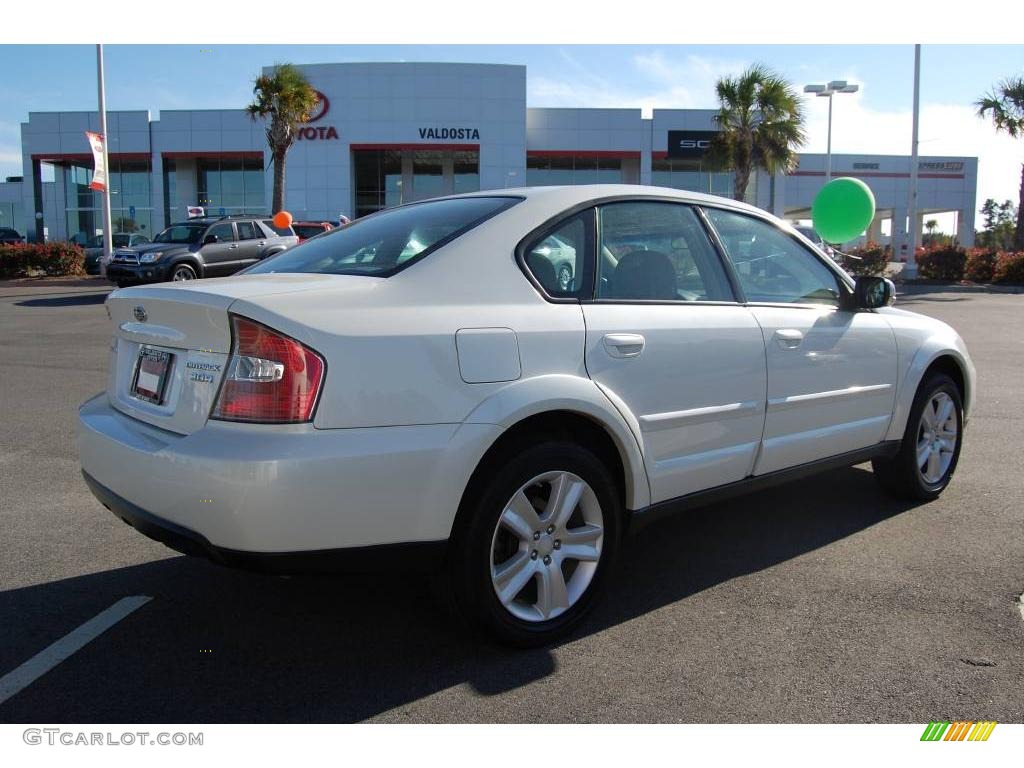 2005 Outback 3.0 R Sedan - Satin White Pearl / Taupe photo #6