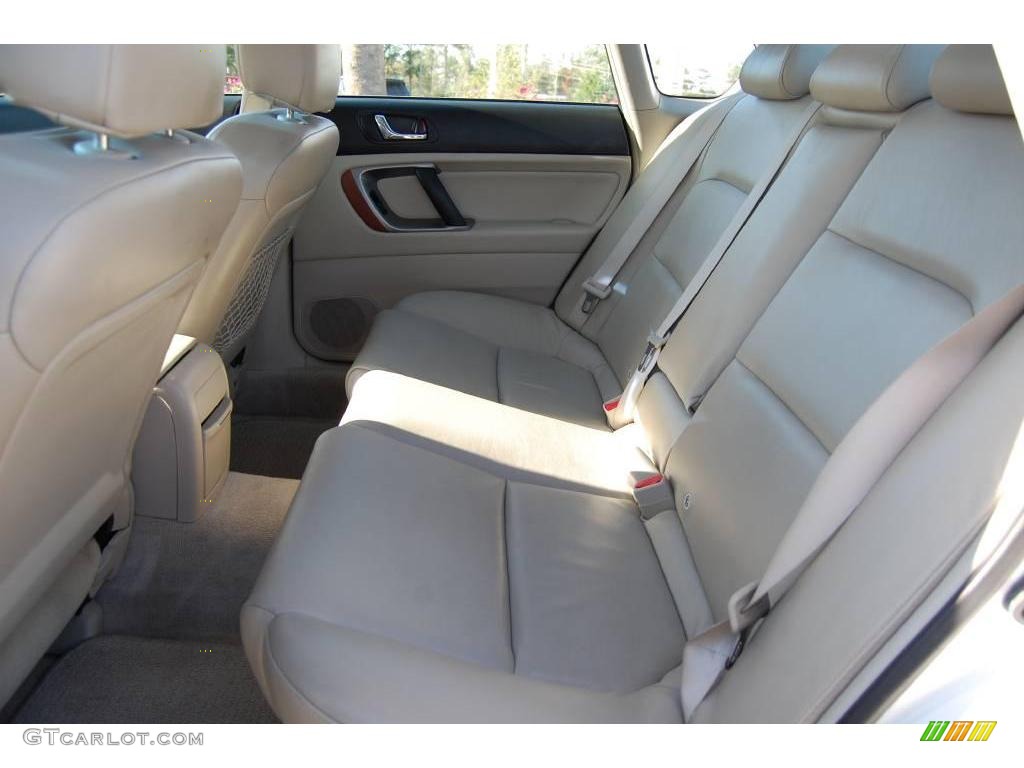 2005 Outback 3.0 R Sedan - Satin White Pearl / Taupe photo #16