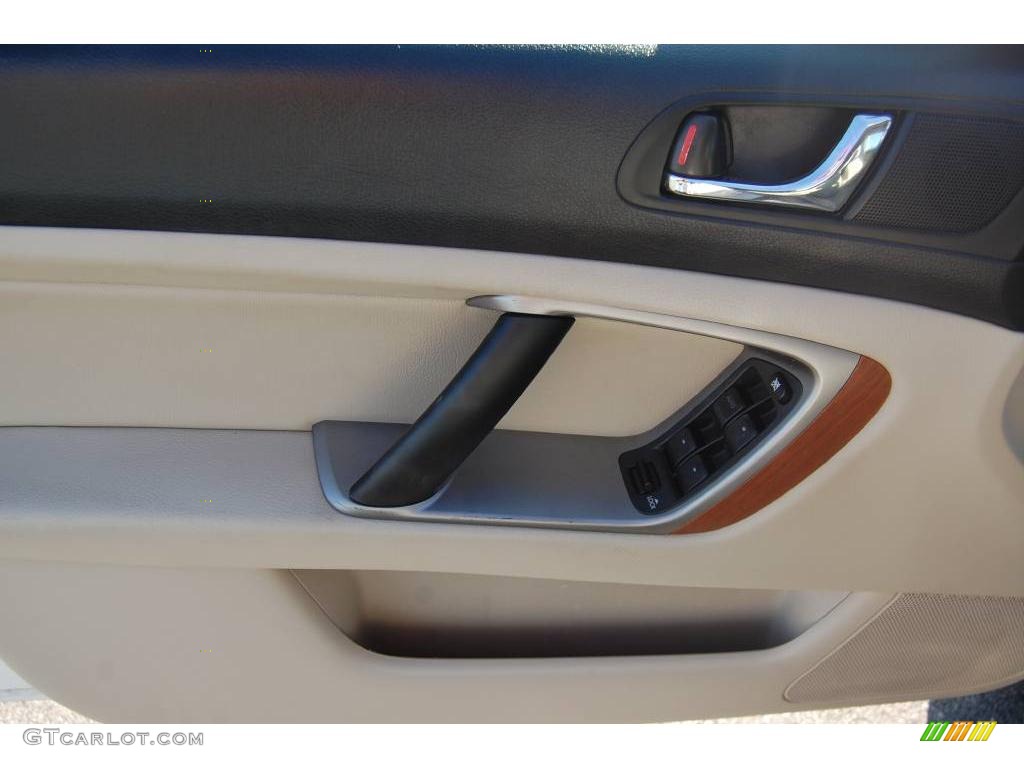 2005 Outback 3.0 R Sedan - Satin White Pearl / Taupe photo #17