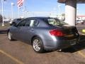 2008 Lakeshore Slate Light Blue Infiniti G 35 x Sedan  photo #4