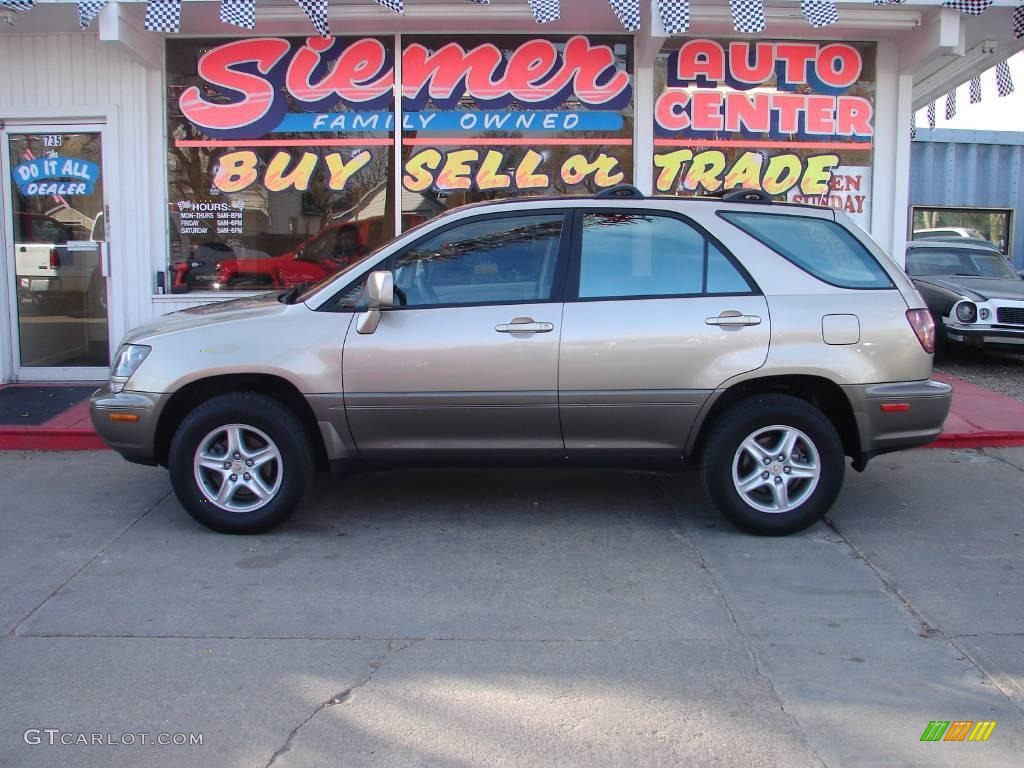 Burnished Gold Metallic Lexus RX