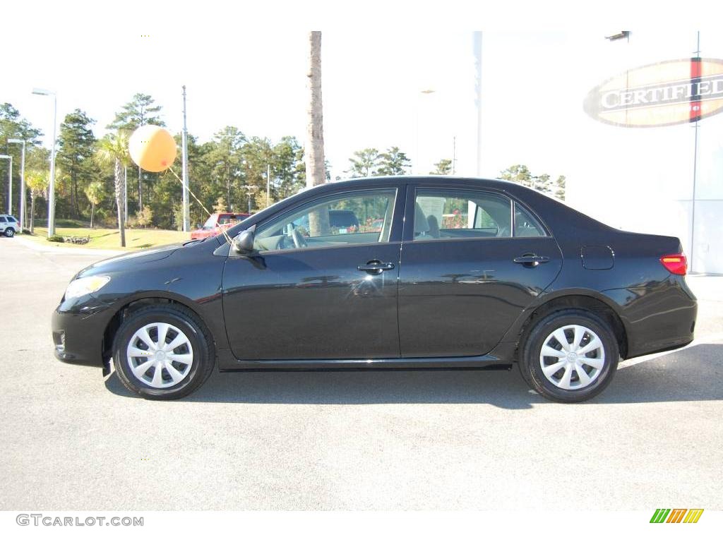 2007 Camry CE - Black / Bisque photo #4