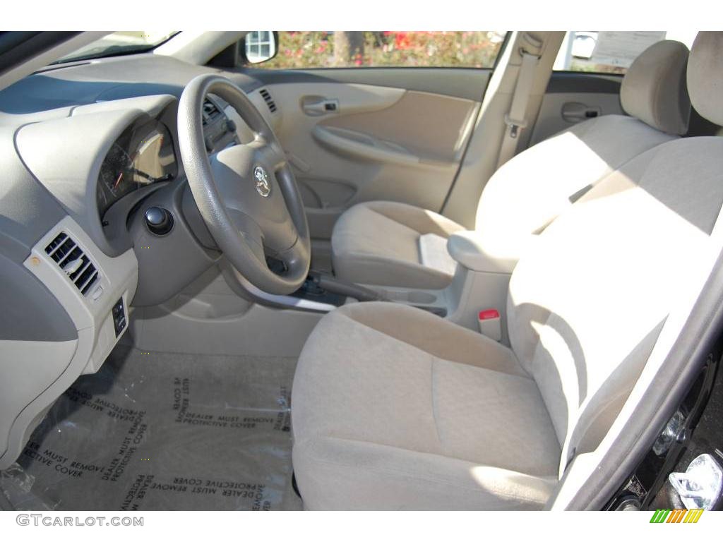 2007 Camry CE - Black / Bisque photo #7