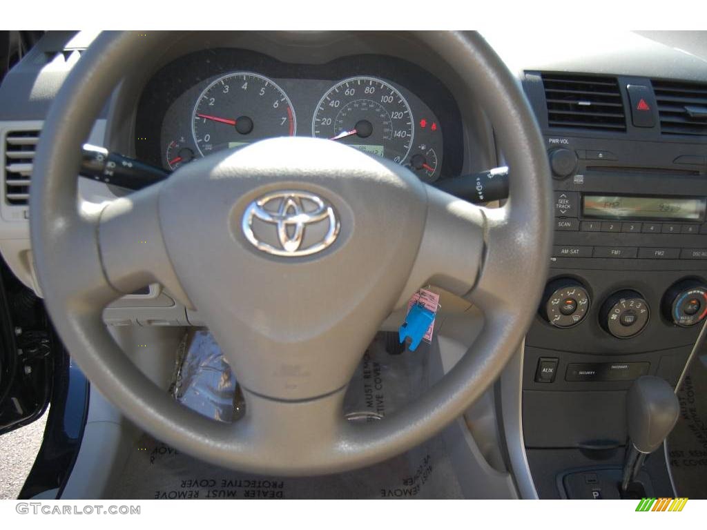 2007 Camry CE - Black / Bisque photo #9