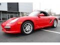 2009 Guards Red Porsche Boxster   photo #2