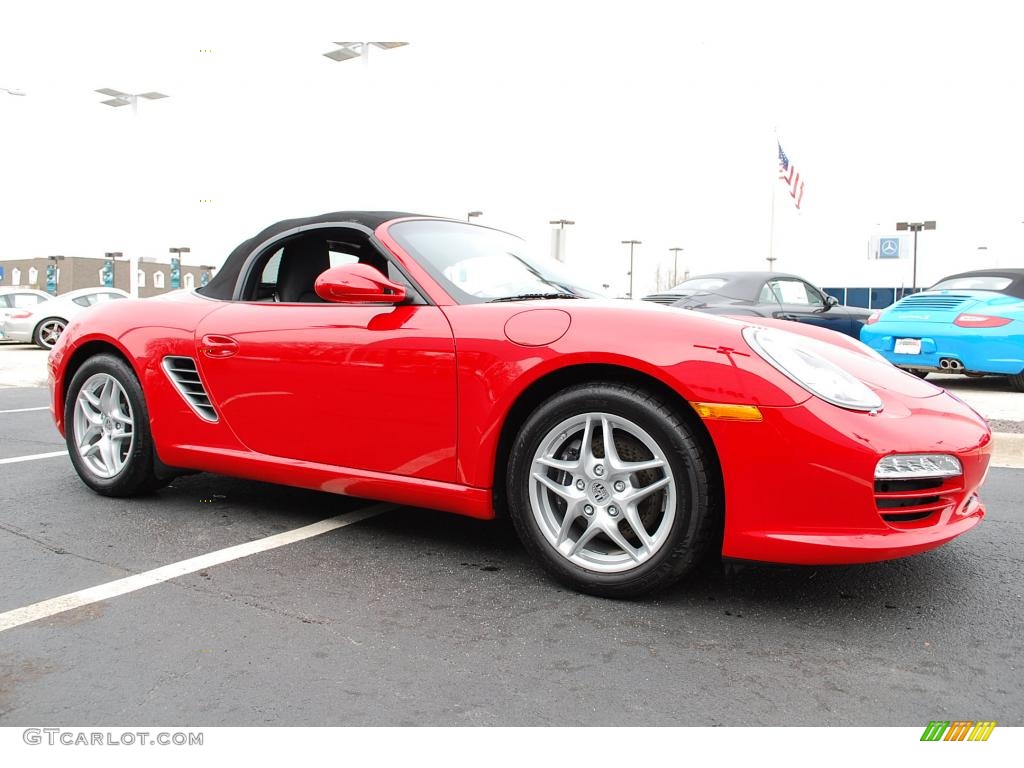 2009 Boxster  - Guards Red / Black photo #4