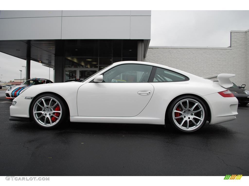 2007 911 GT3 - Carrara White / Black w/Alcantara photo #18