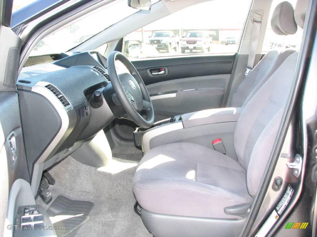 2008 Prius Hybrid - Magnetic Gray Metallic / Gray photo #9
